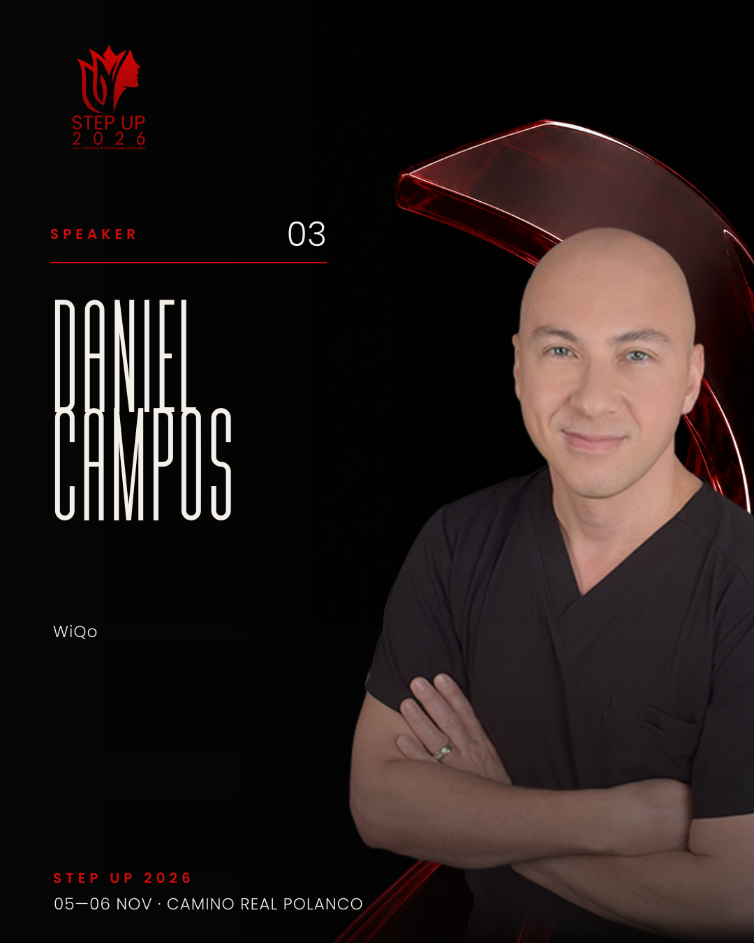 Daniel Campos, speaker internacional