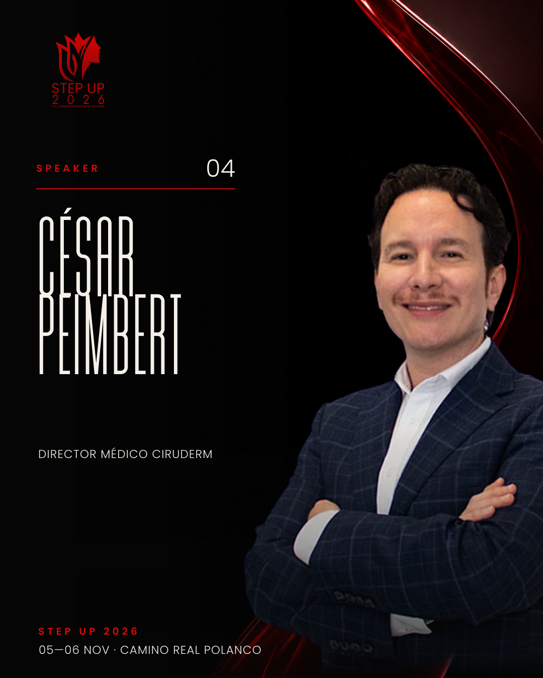 César Peimbert, speaker internacional